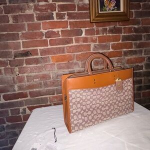 Coach Cocoa Jacquard Textile